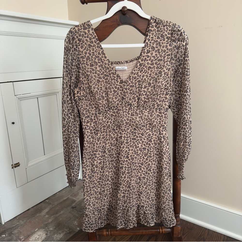 Abercrombie Cheetah Print Dress
